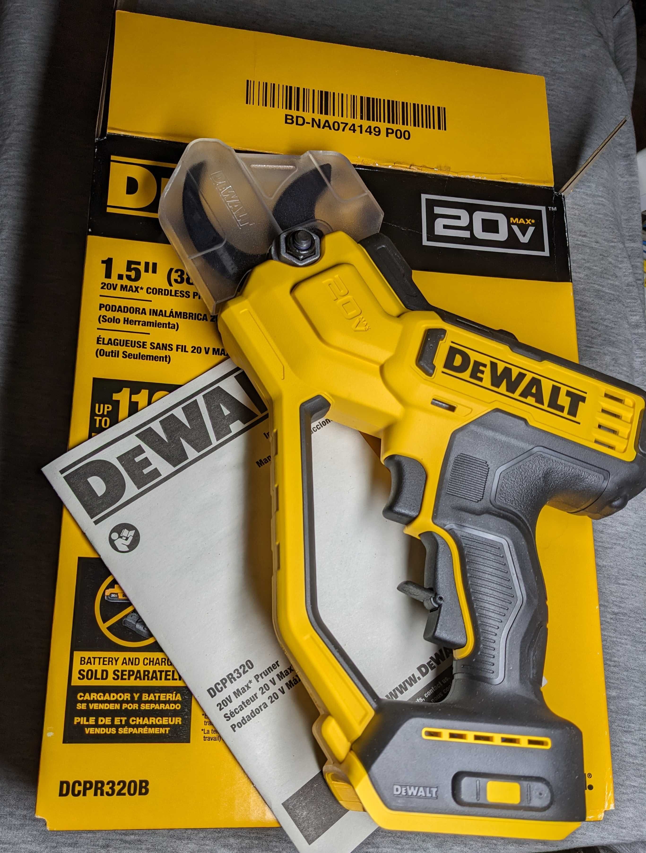 DeWALT DCPR320 Акумуляторний сікатор\ Садові ножиці\