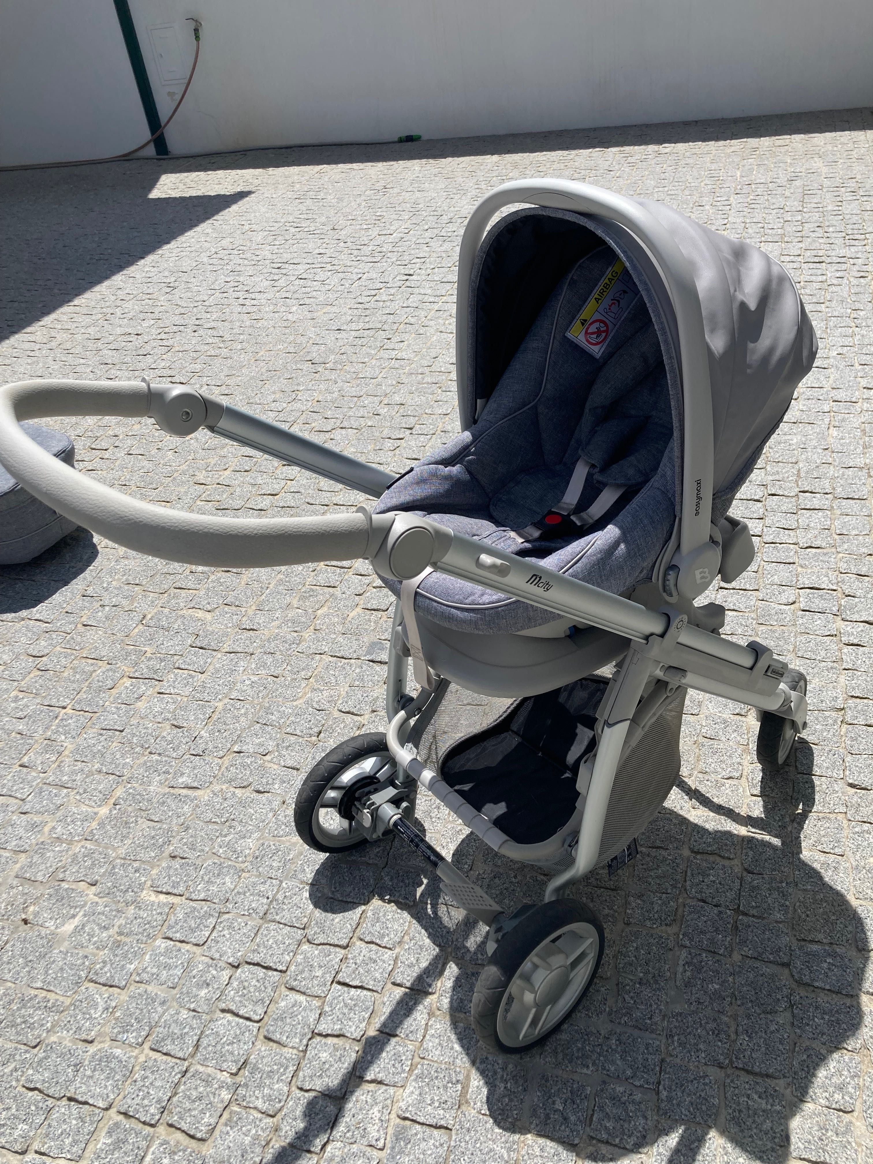 Trio Bebecar cor grey