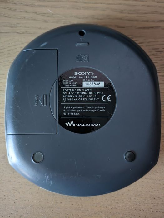Sony Discman D-E340