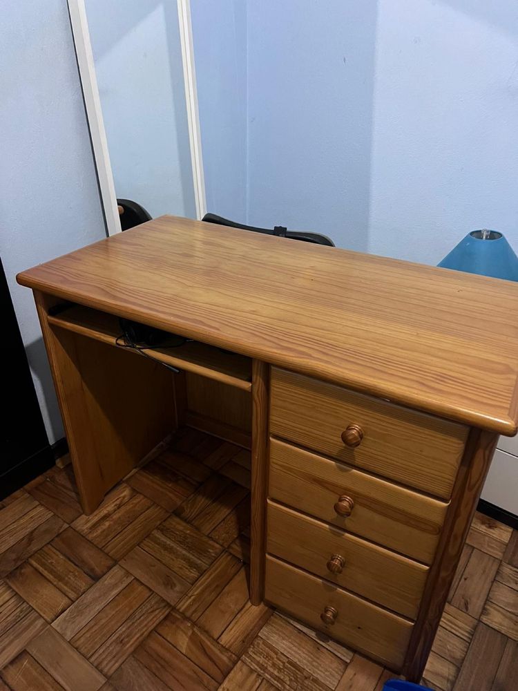 secretaria + armario + cadeira