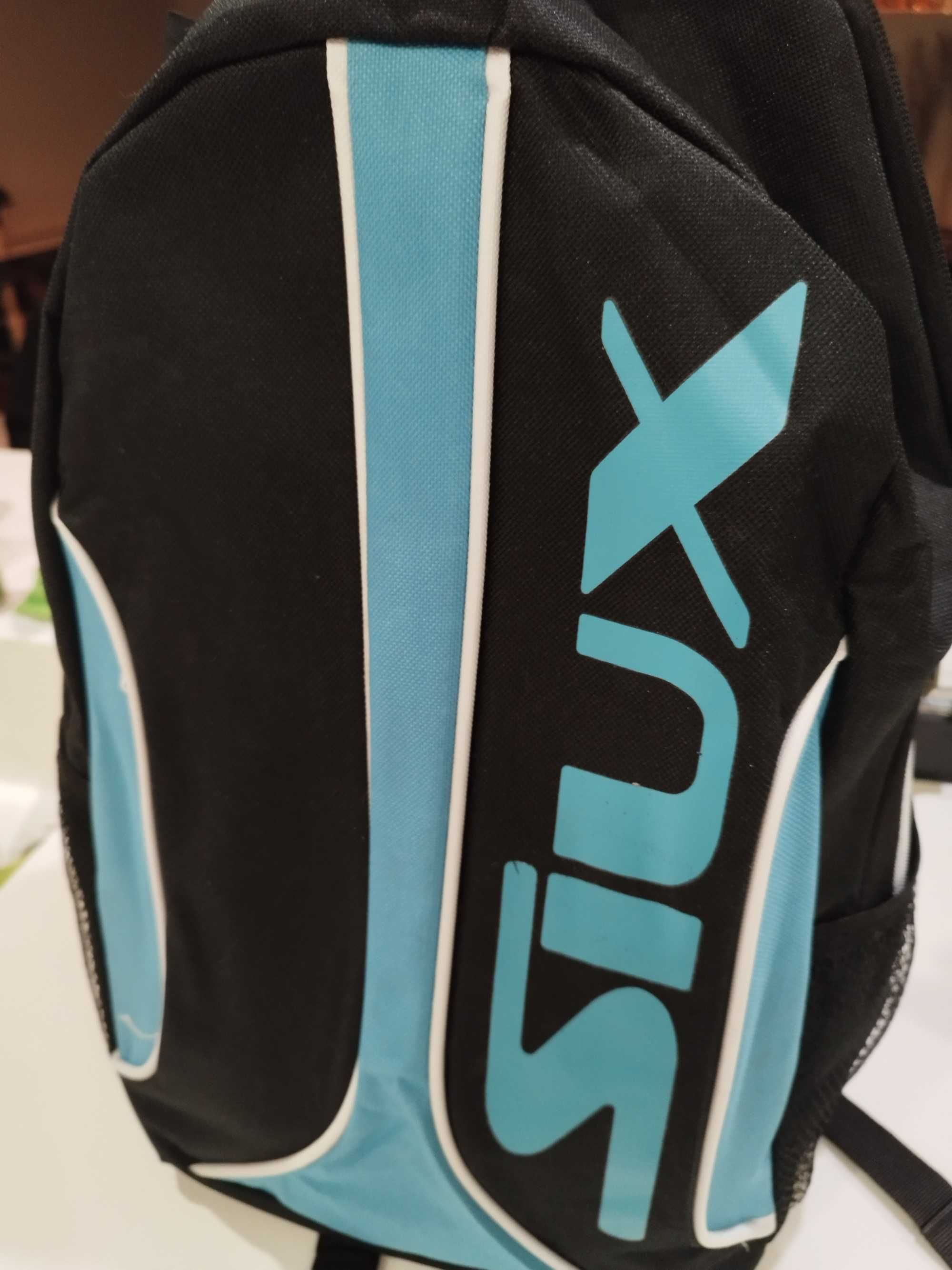 Raquete Padel Siux Elite Pro 2.0 Red, como Nova, Usada 1 Vez + Mochila