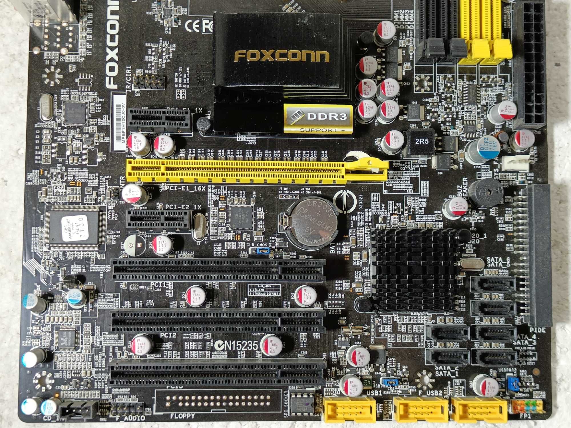 КОМПЛЕКТ Материнська AMD FAXCONN A78AX 3.0 + проц Phenom II 840X4 sAM3
