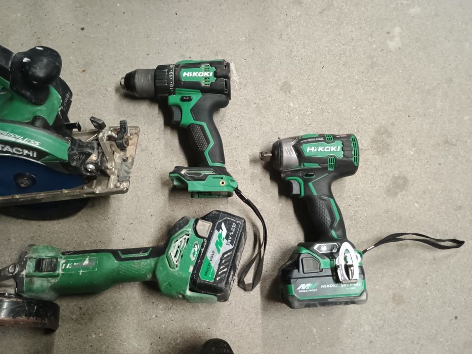 Zestaw narzędzi akumulatorowych Hikoki 36 V multivolt hitachi