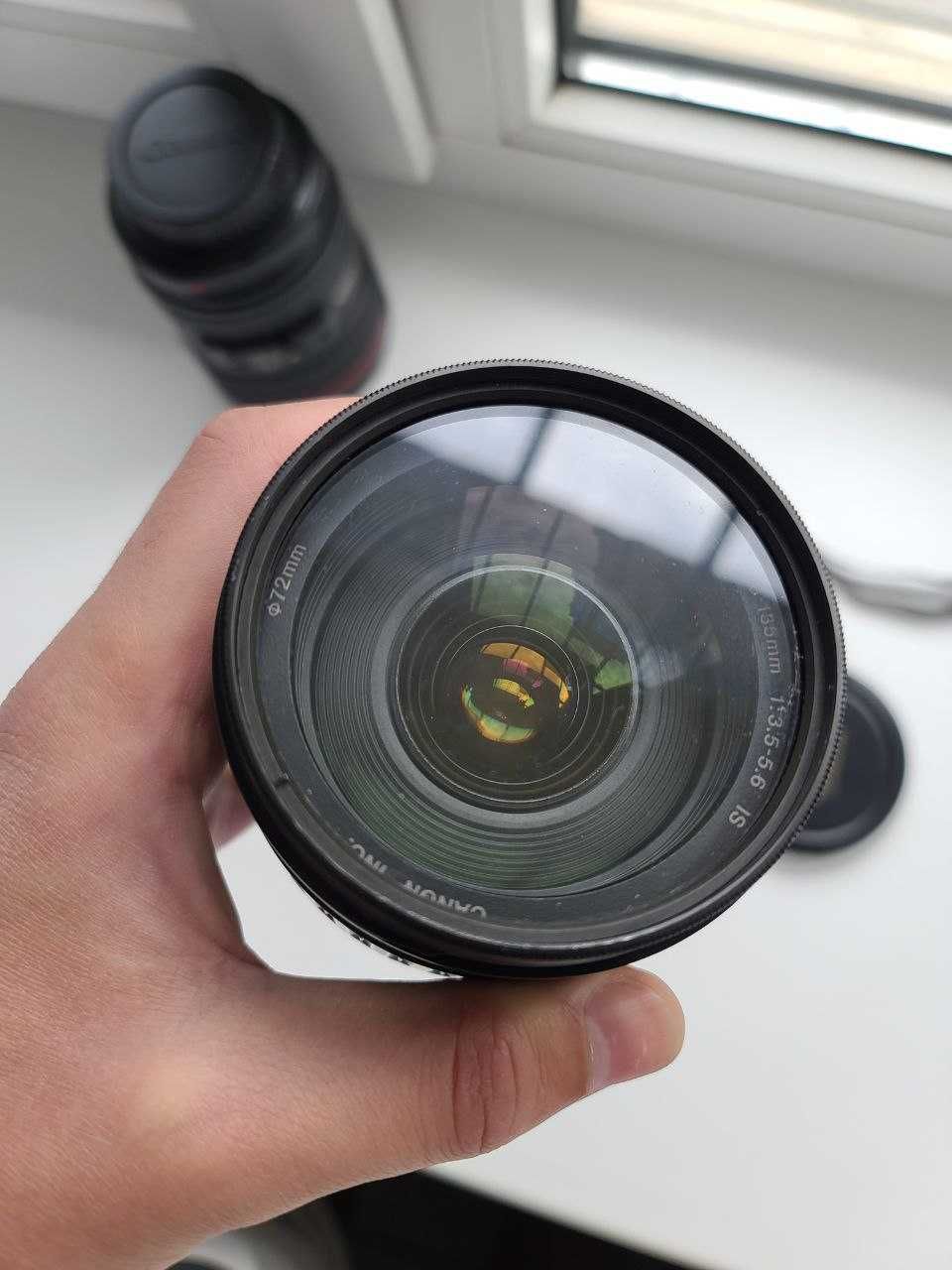 Об'єктив Canon EF 28-135mm f3.5-5.6 Ultrasonic зі стабілізатором