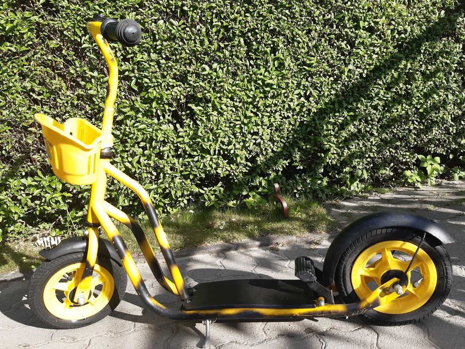 Hulajnoga dla dzieci pompowane koła