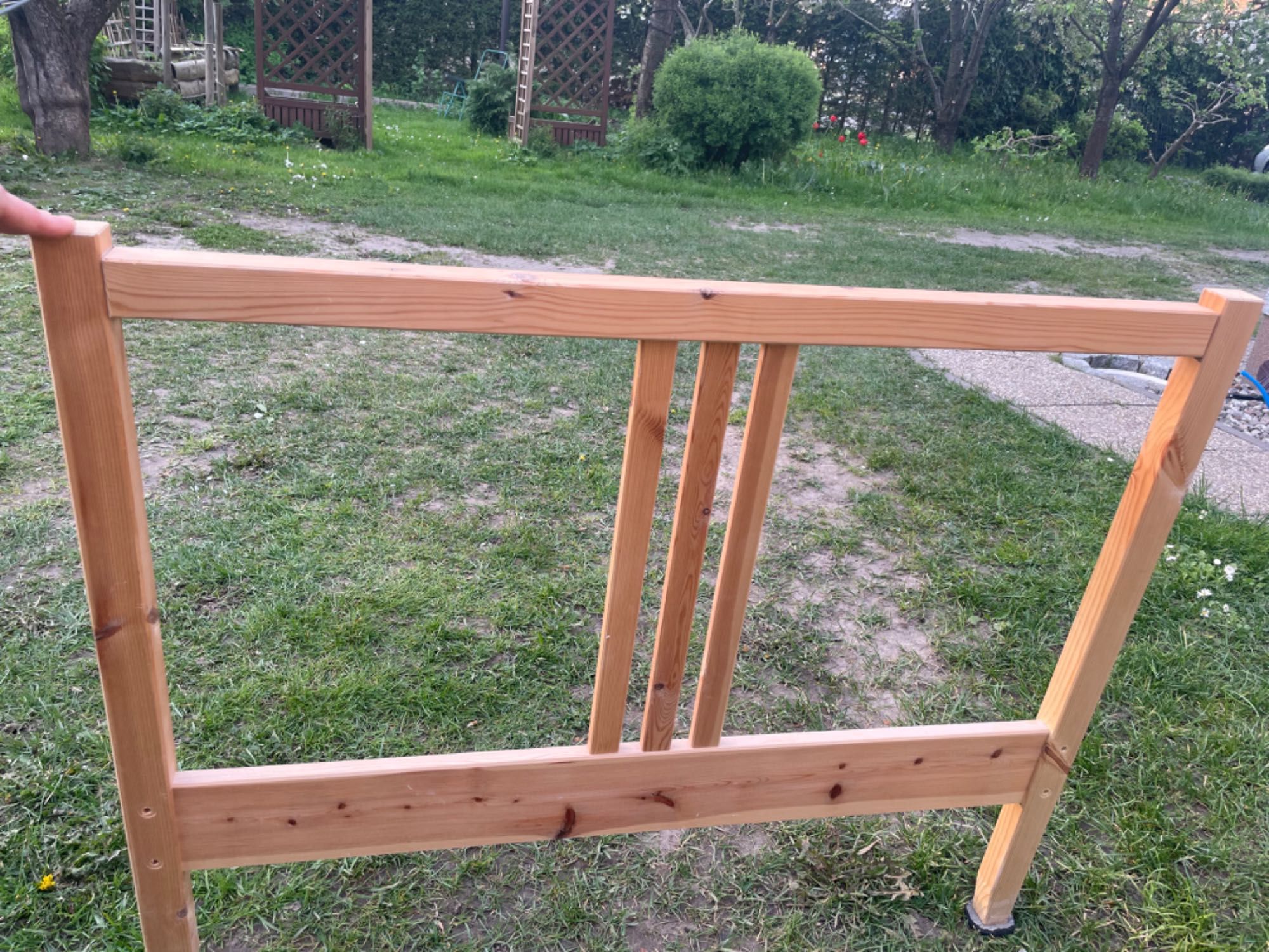 Rama łóżka, dno łóżka, gratis materac 90x200