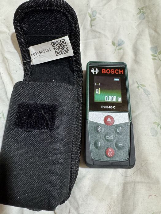 Лазерний далекомір,рулетка Bosch PLR 40 C Bluetooth Новий