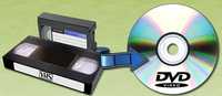 VHS para DVD ou ficheiro de vídeo