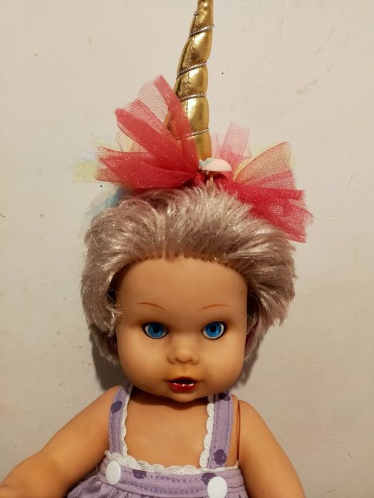 Lalka gumowa lata 80-90