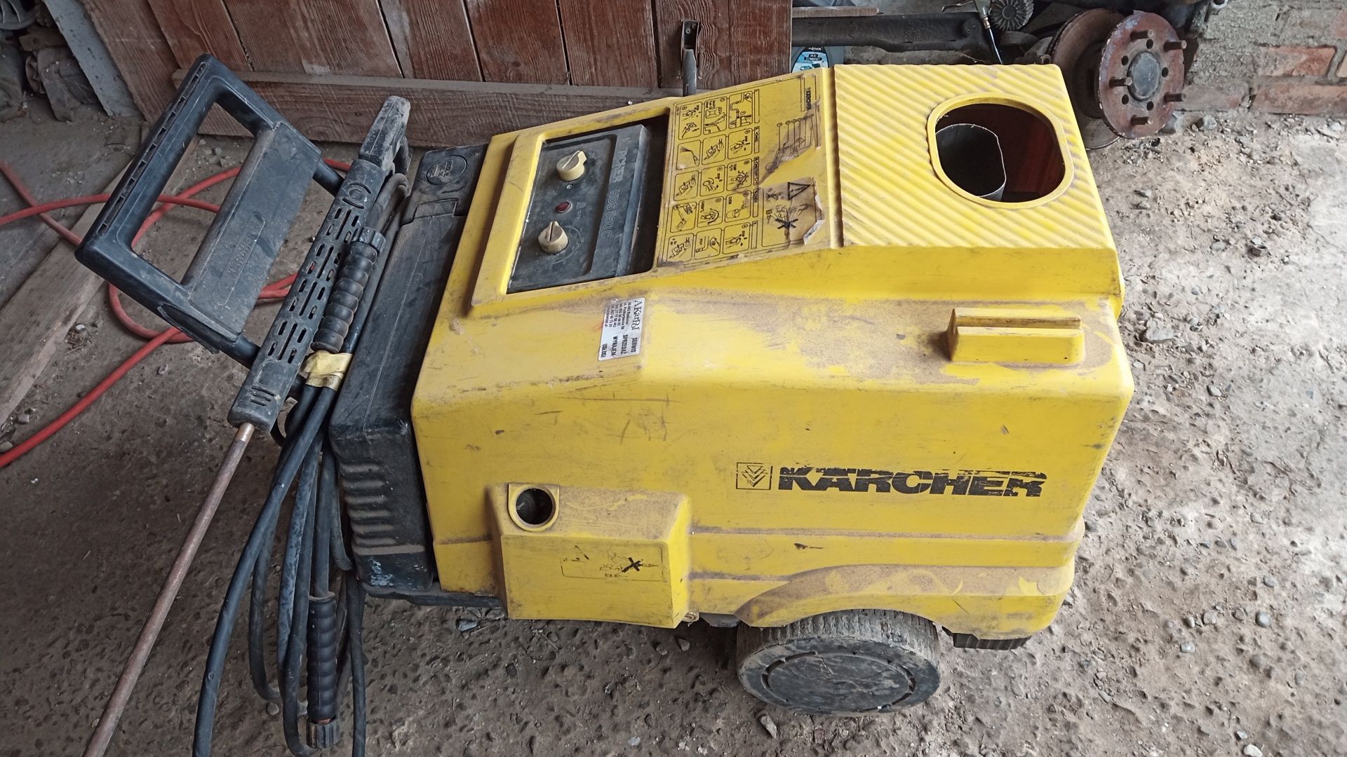 Myjka Karcher HDS 550 uszkodzona