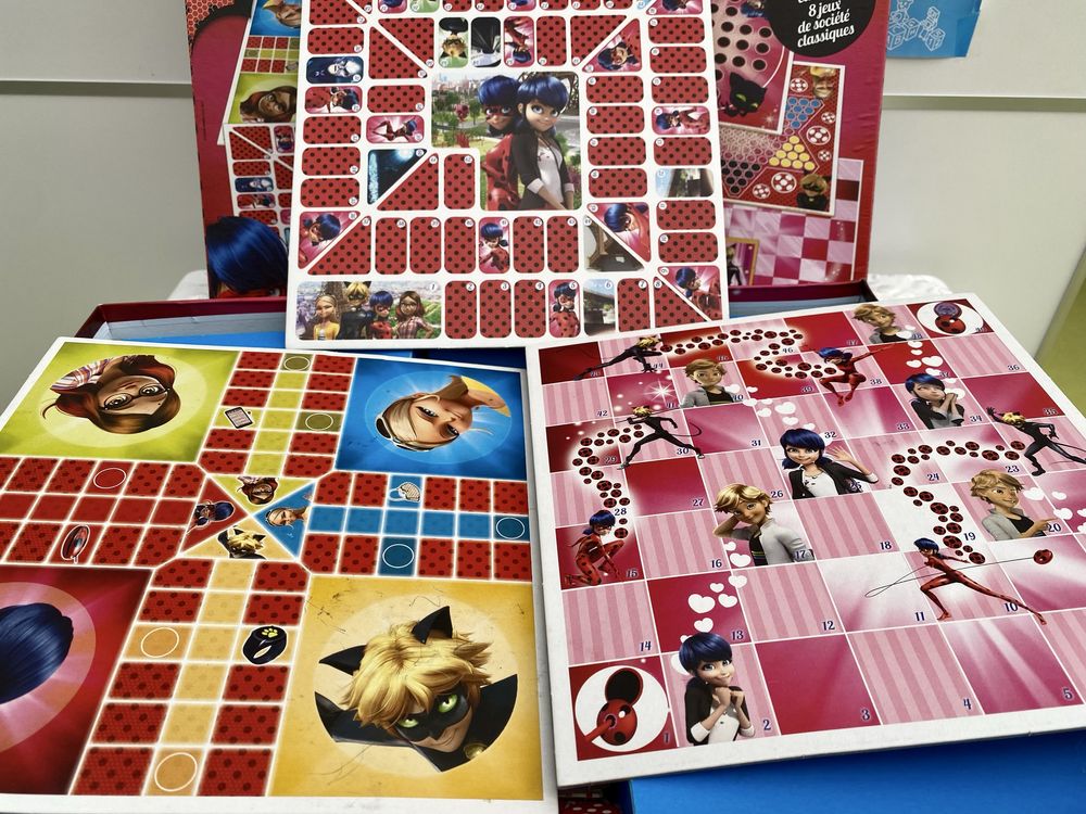 Ludo Miraculous Lady Bug Puzzles e jogos de mesa