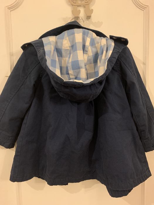 Casaco Zippy Girl azul marinho