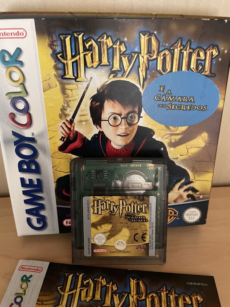 Harry Potter e a Camara dos Segredos jogo Gameboy Color completo