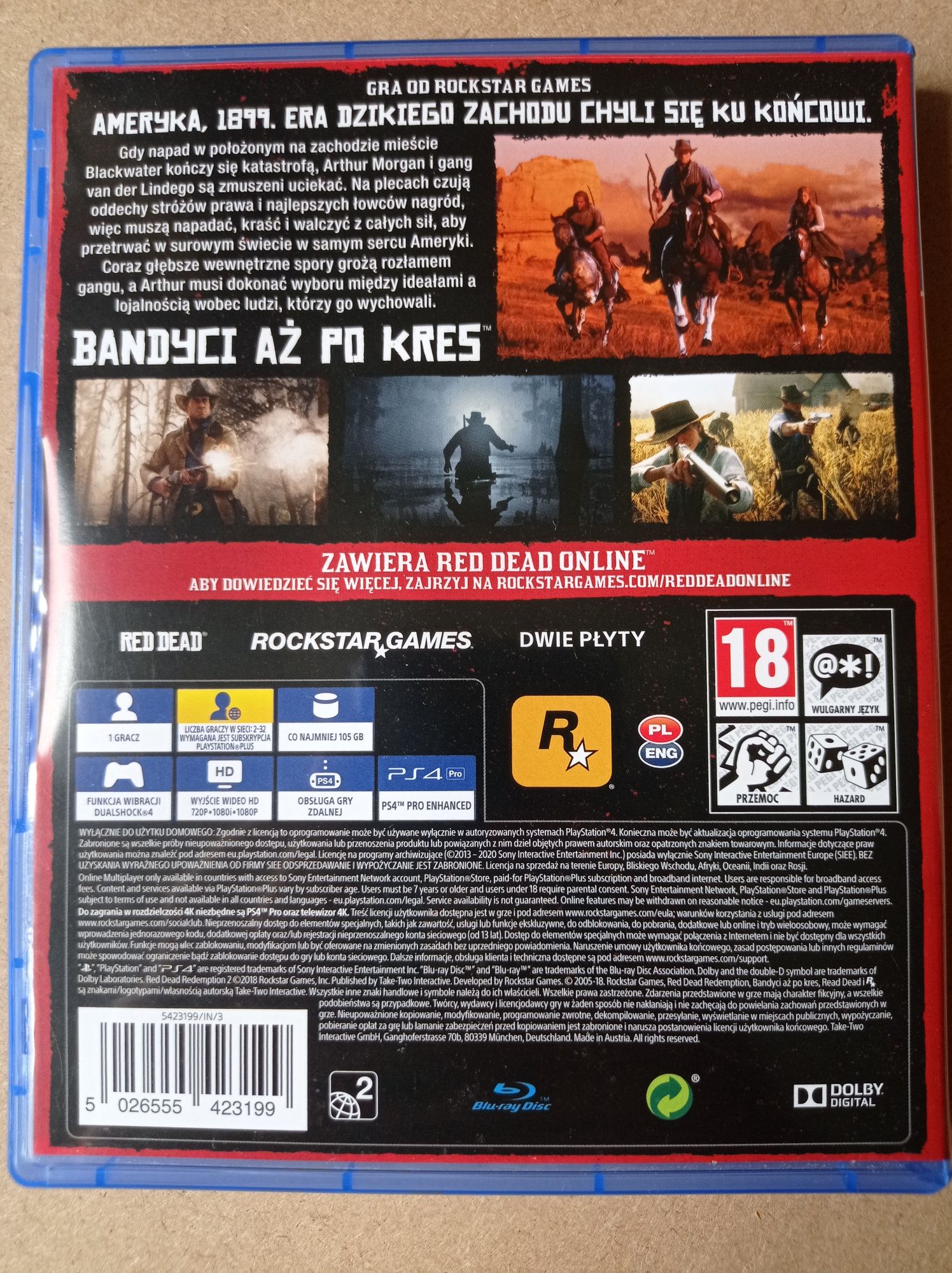 Red Dead Redemption II | Rdr 2 | PlayStation 4 | Ps4