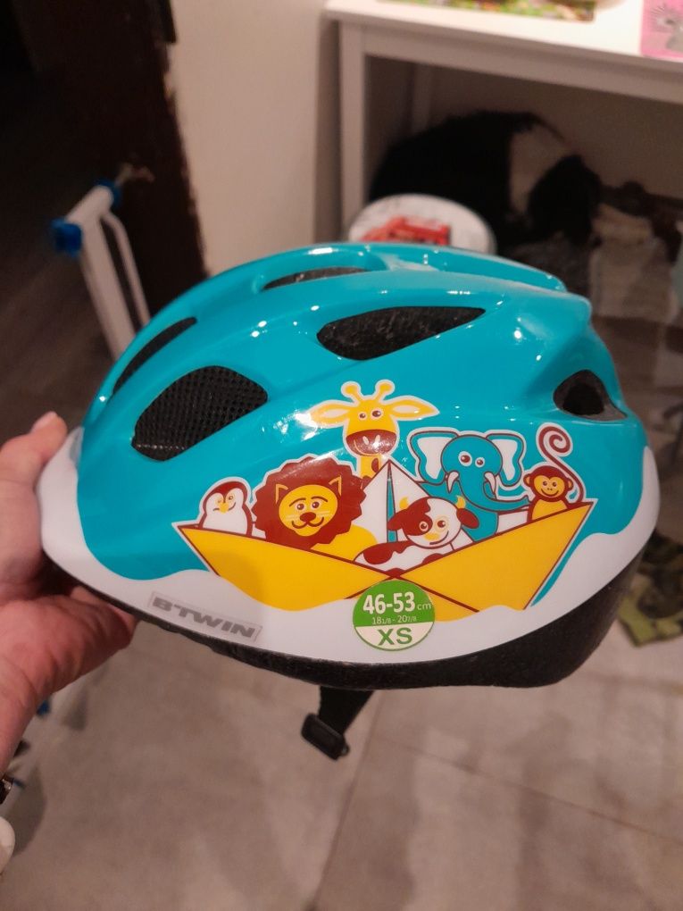 Kask rowerowy dziecięcy BTwin XS 46-53