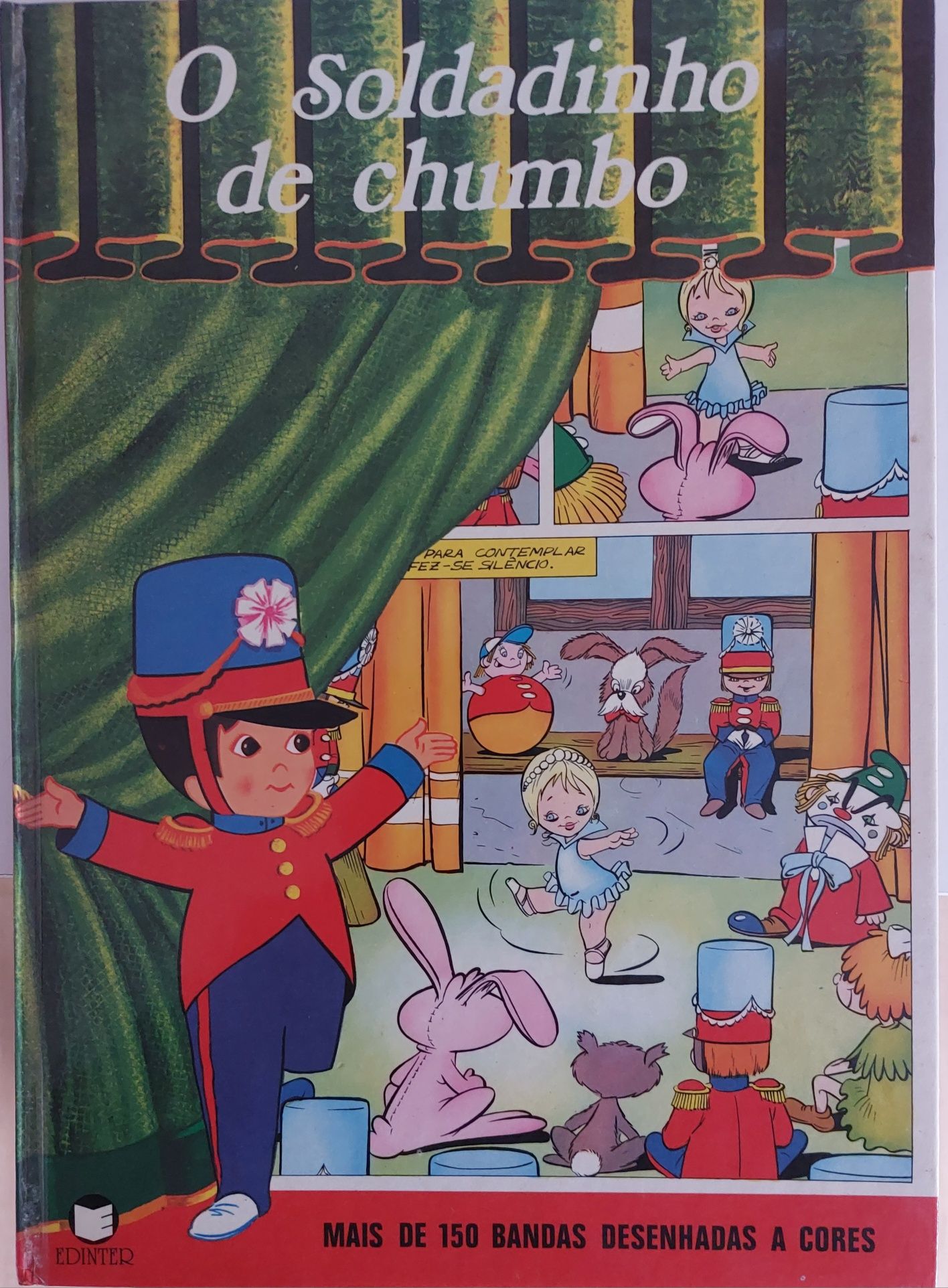 Livro de Banda Desenhada "O Soldadinho de Chumbo'"