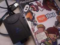 Câmara para Playstation 2 com o jogo do Eye Toy Pay