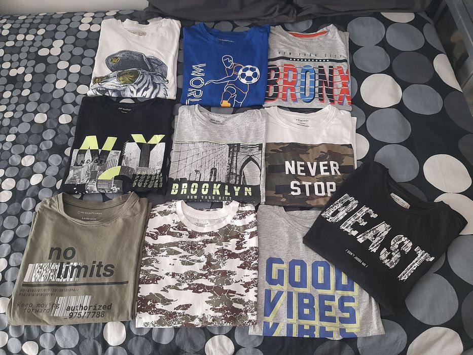 Canisolas de manga comprida  8/9 anos