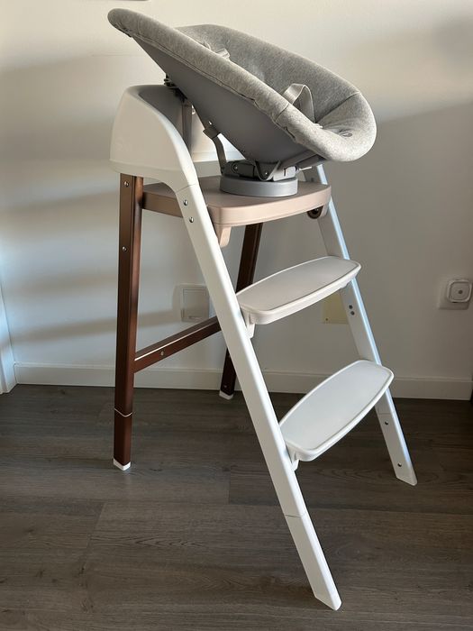 Cadeira refeição bebé Chicco Crescendo UP + Espreguiçadeira