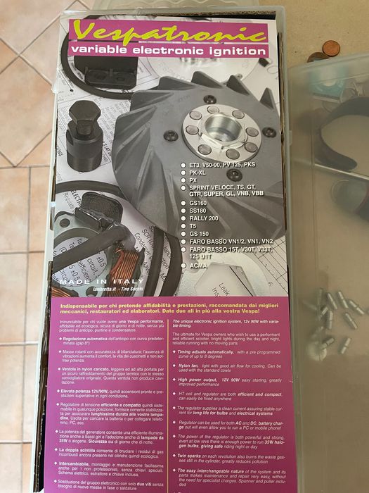VESPA POLINI race engine