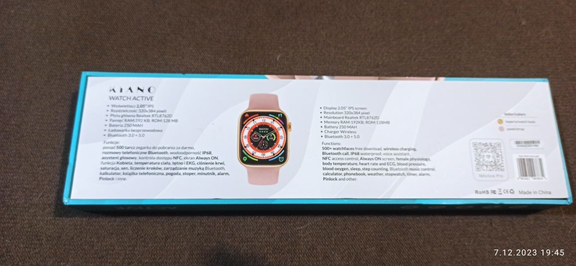 Sprzedam smartwatch KIANO