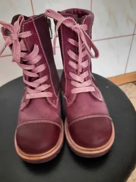 Зимові чоботи для дівчинки 21р., 25р., 27р.