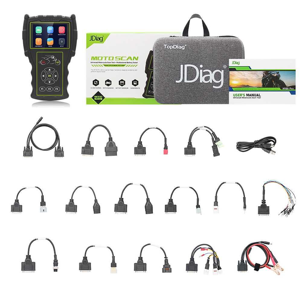 JDIAG M100 PRO Interfejs do motocykli R1 R6 CBR CBF MT10 MT07 S1000R