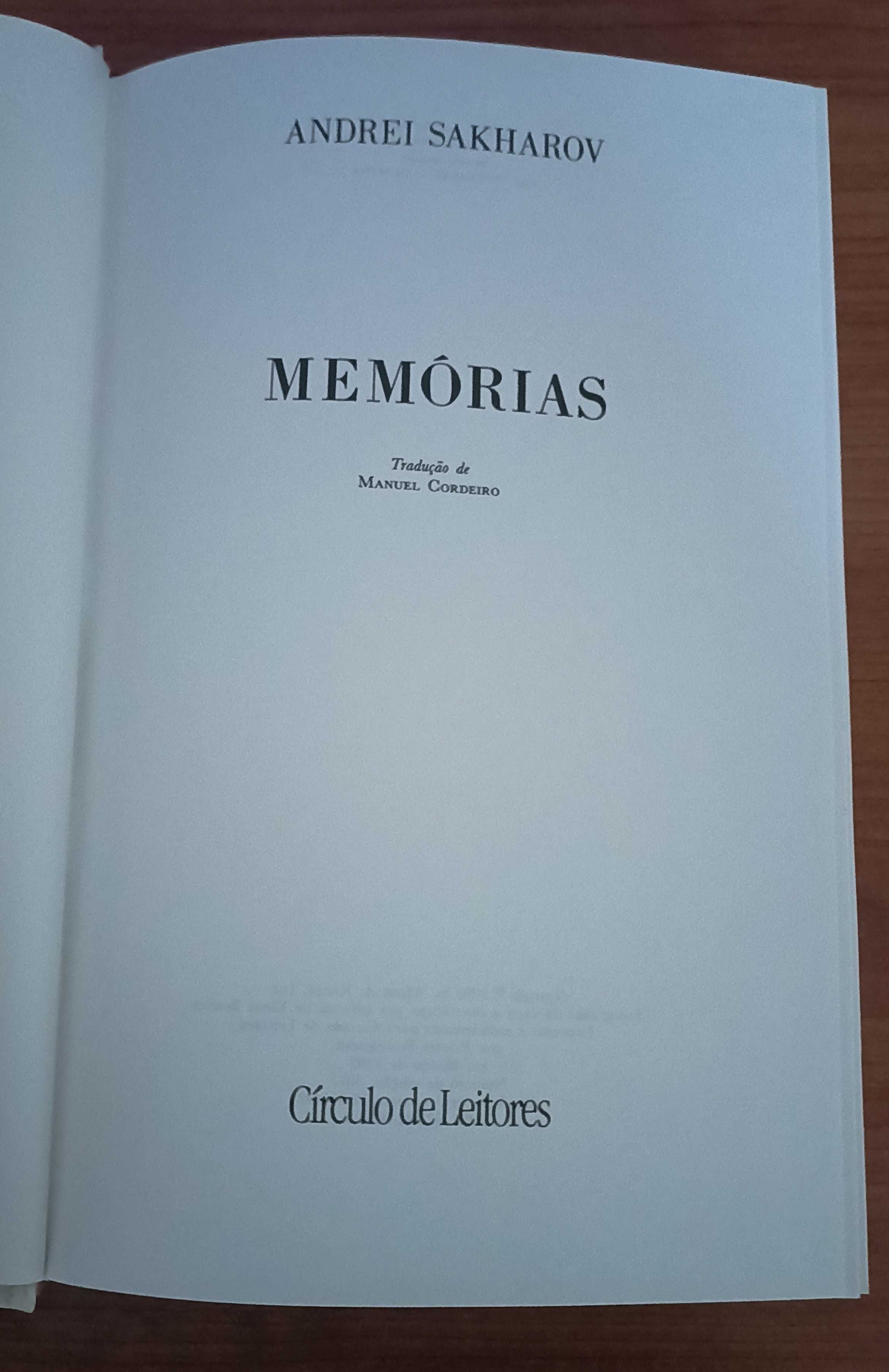 Andrei Sakharov, Memórias