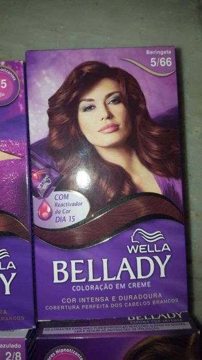 Tintas de cabelo Bellady