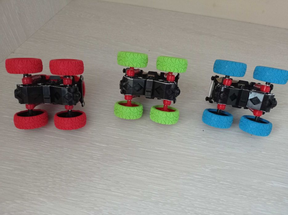 новые машинки спецтехника инерционный монстр трак перевертыш