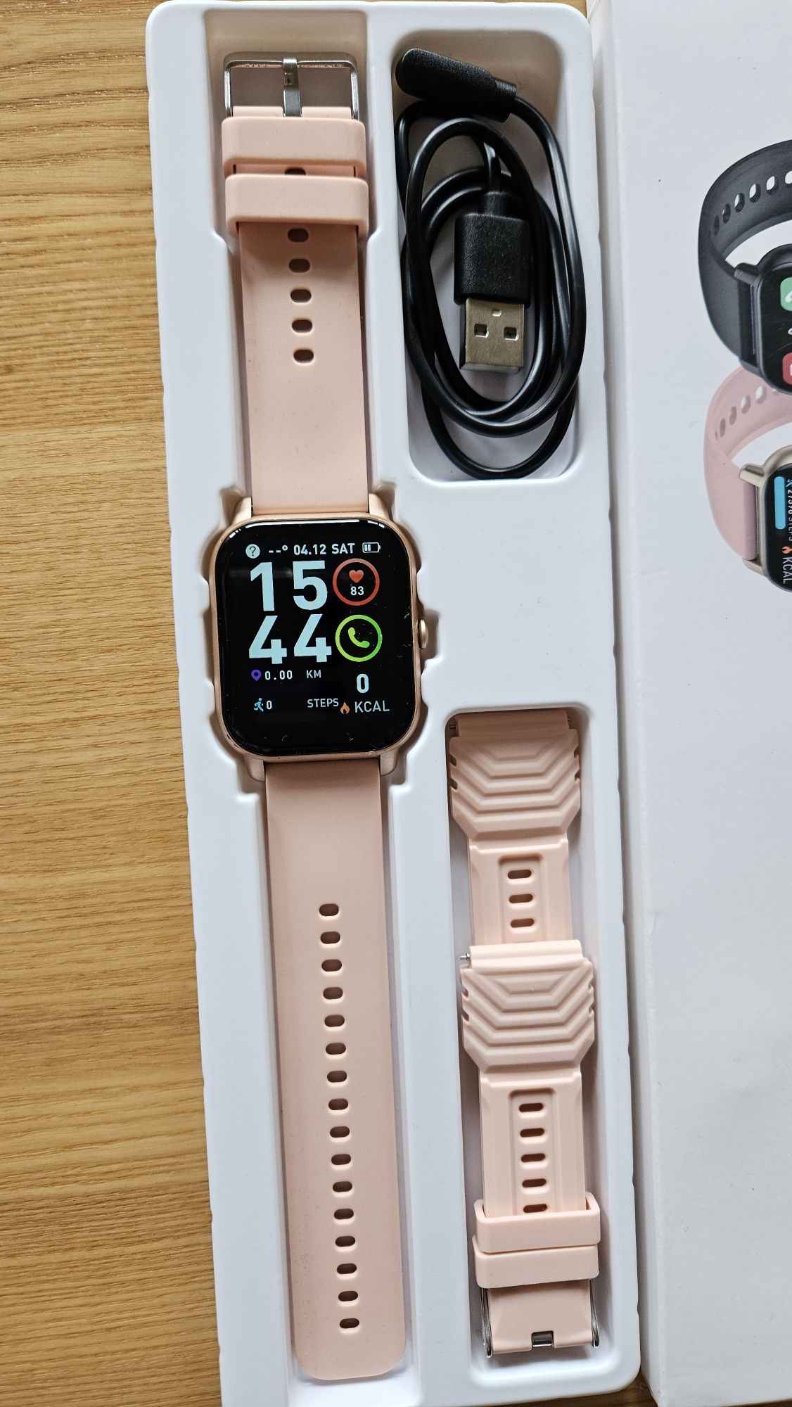 Smartwatch Ddidbi P66 różowy