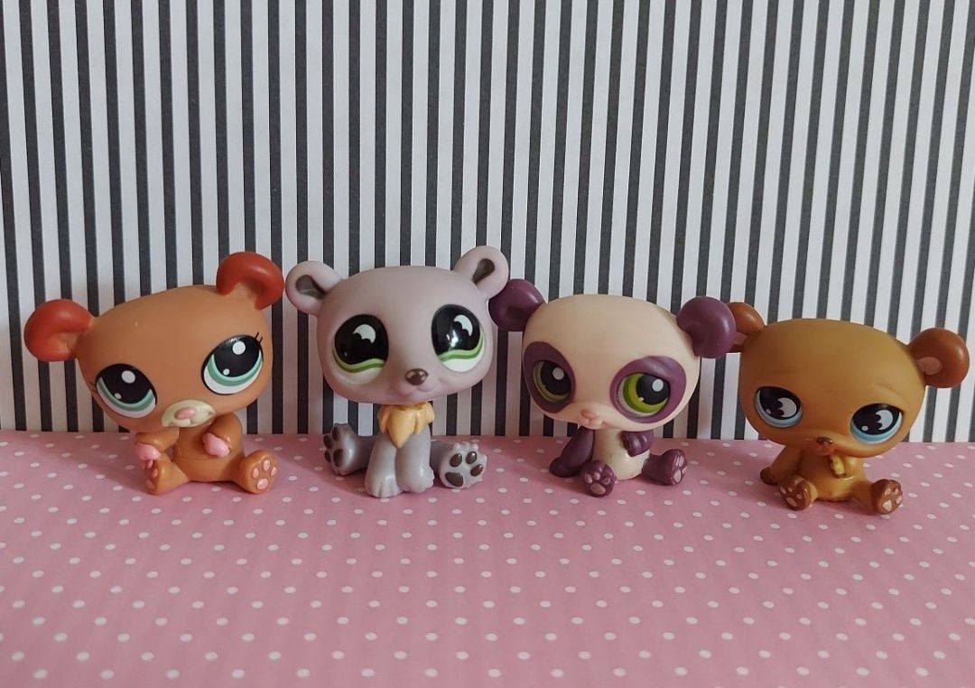 Littlest Pet Shop LPS zestaw misiów