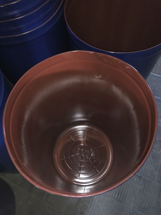 Бочка конічна 200 литров металева