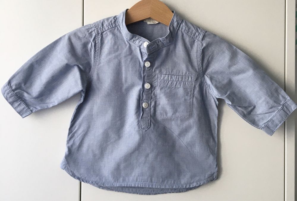 Letnia koszula niemowlęca H&M rozm.62
