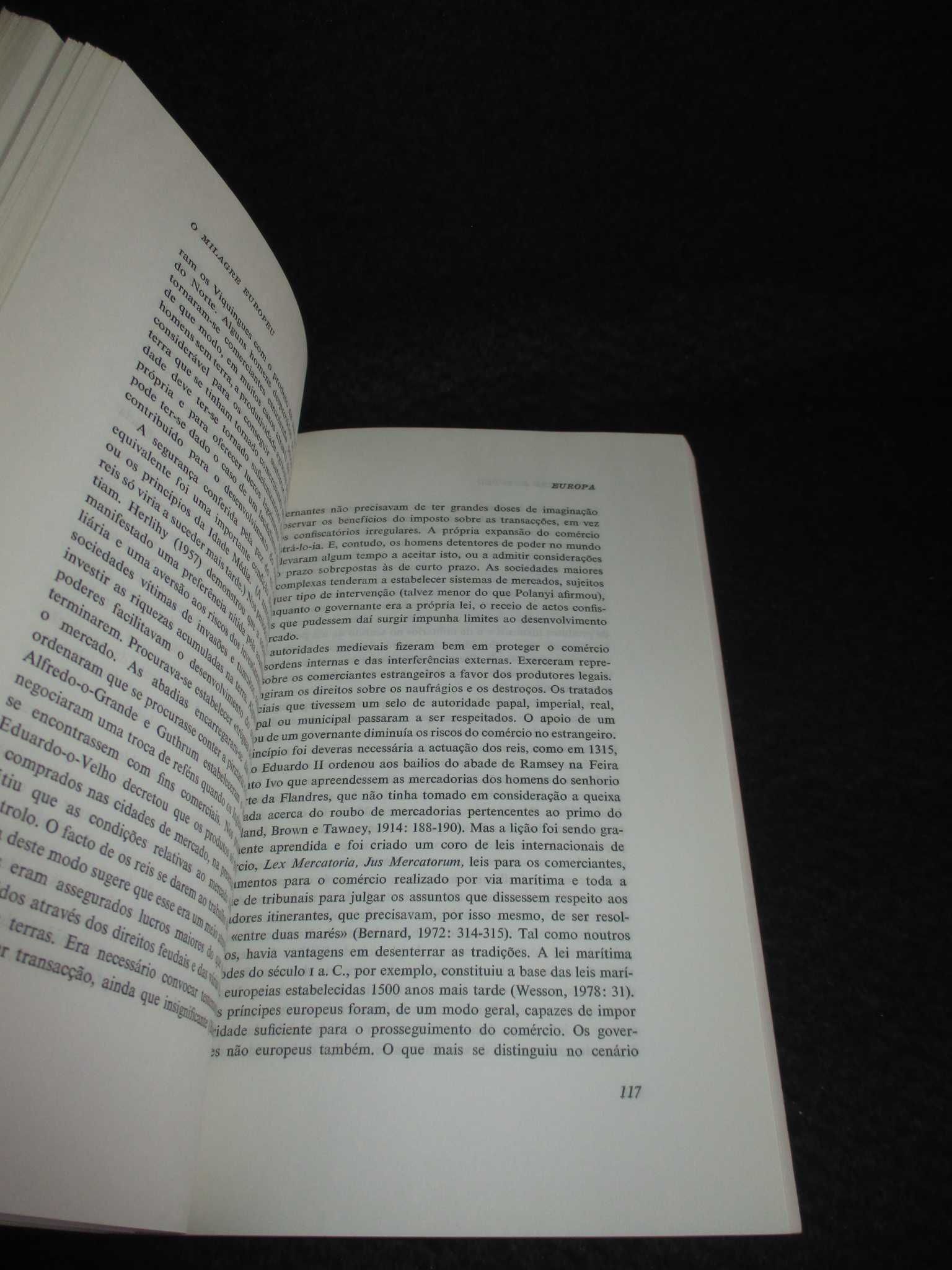Livro O Milagre Europeu E. L. Jones