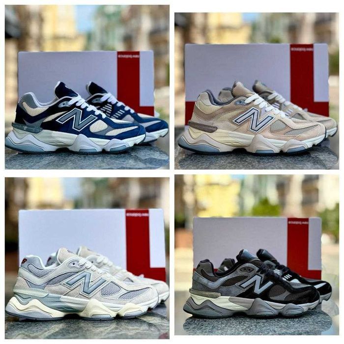 ТОП! New Balance 9060 40-45р стильные кросовки замш качество