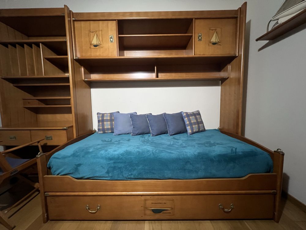 Mobília de quarto de solteiro