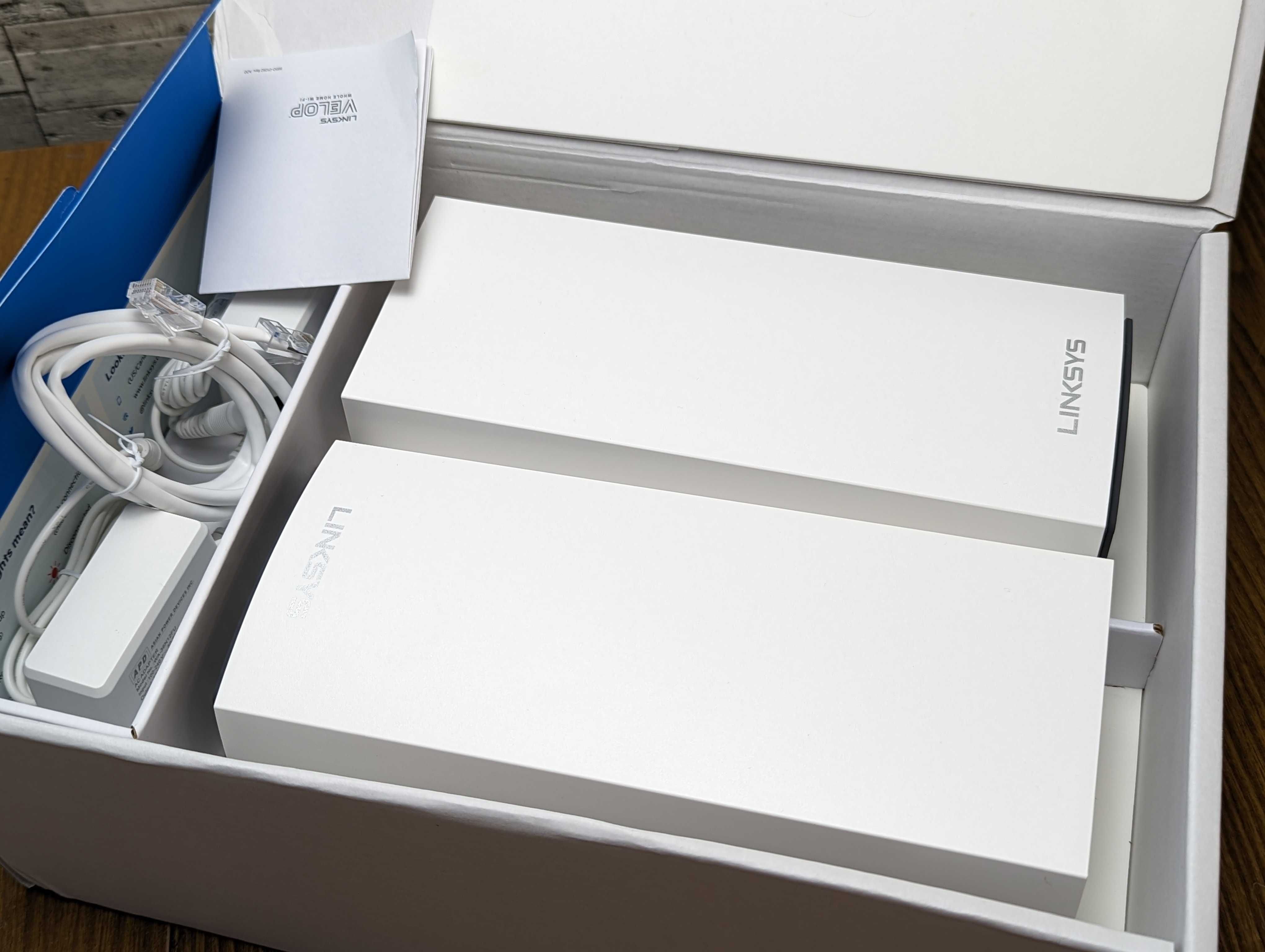 Розпродаж! Новый! MX4000  2роутера Linksys CISCO Velop WiFi6 Mesh USA