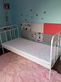Łóżko dziecięce + materac 160x70 stalowe solidne