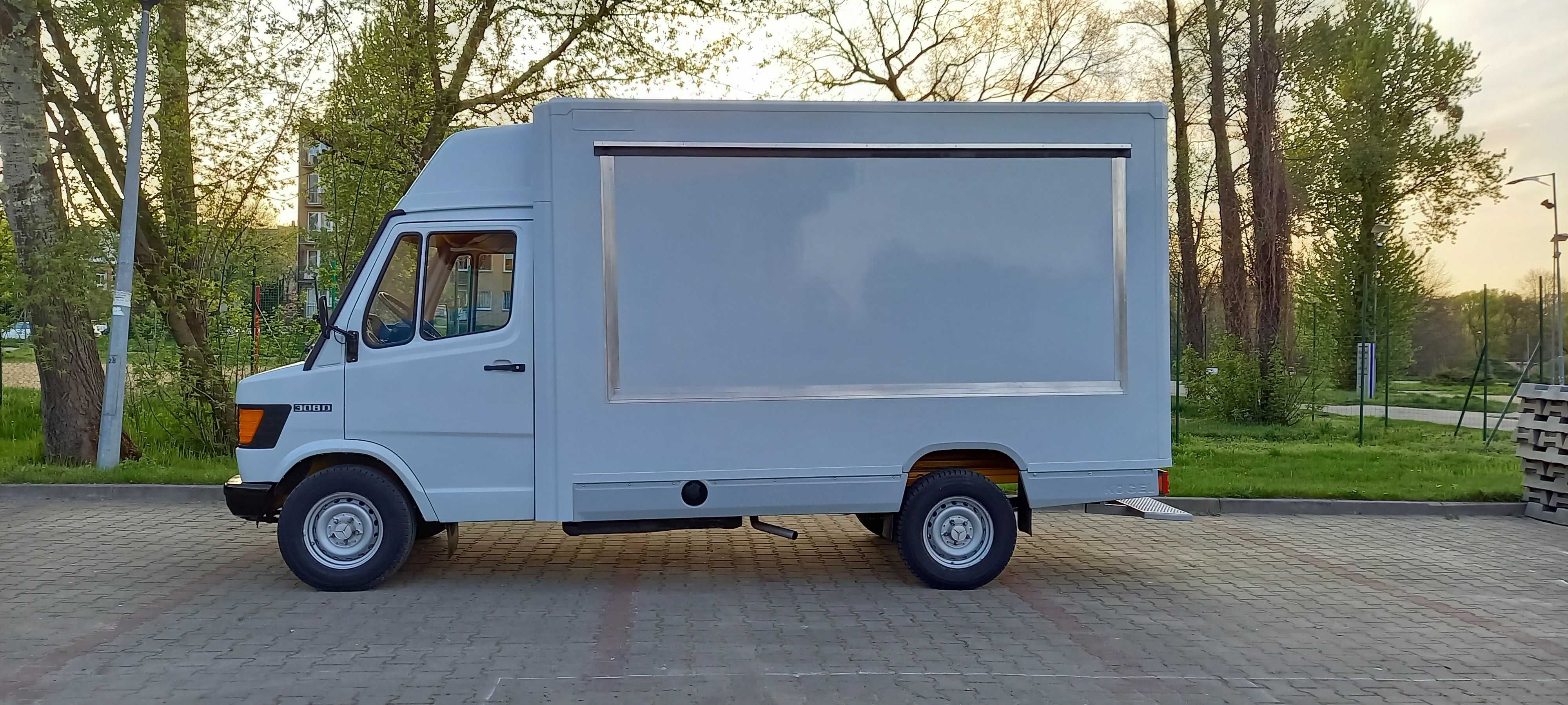 Okno sprzedażowe/ Klapa Food Truck -Autosklep Przyczepa Gastronomiczna