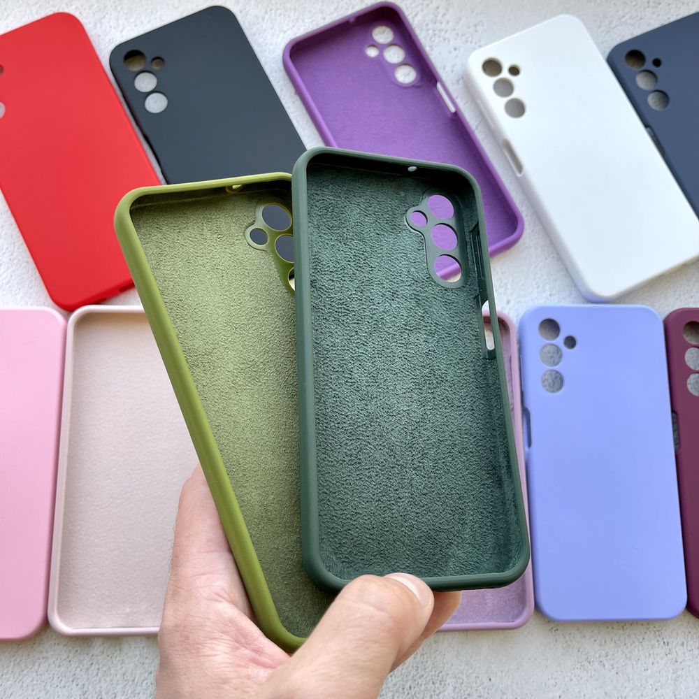 Чохол Silicone case ТОП якість Samsung A14 | Чехол Самсунг Гелекси М14