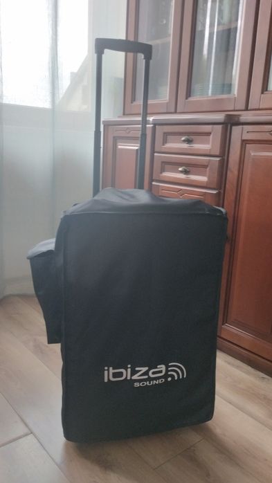 Aktywna kolumna głośnik Ibiza Port 15 Uhf Bt mobilny zestaw nagłośnien