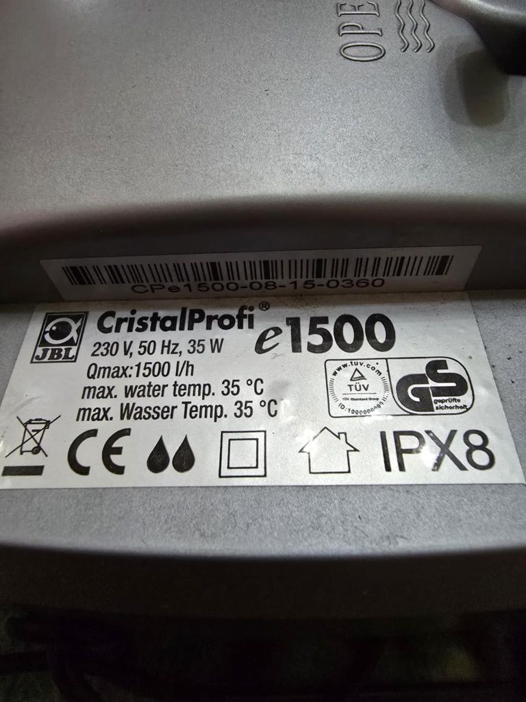 JBL CristalProfi e1500 Greenline filtr