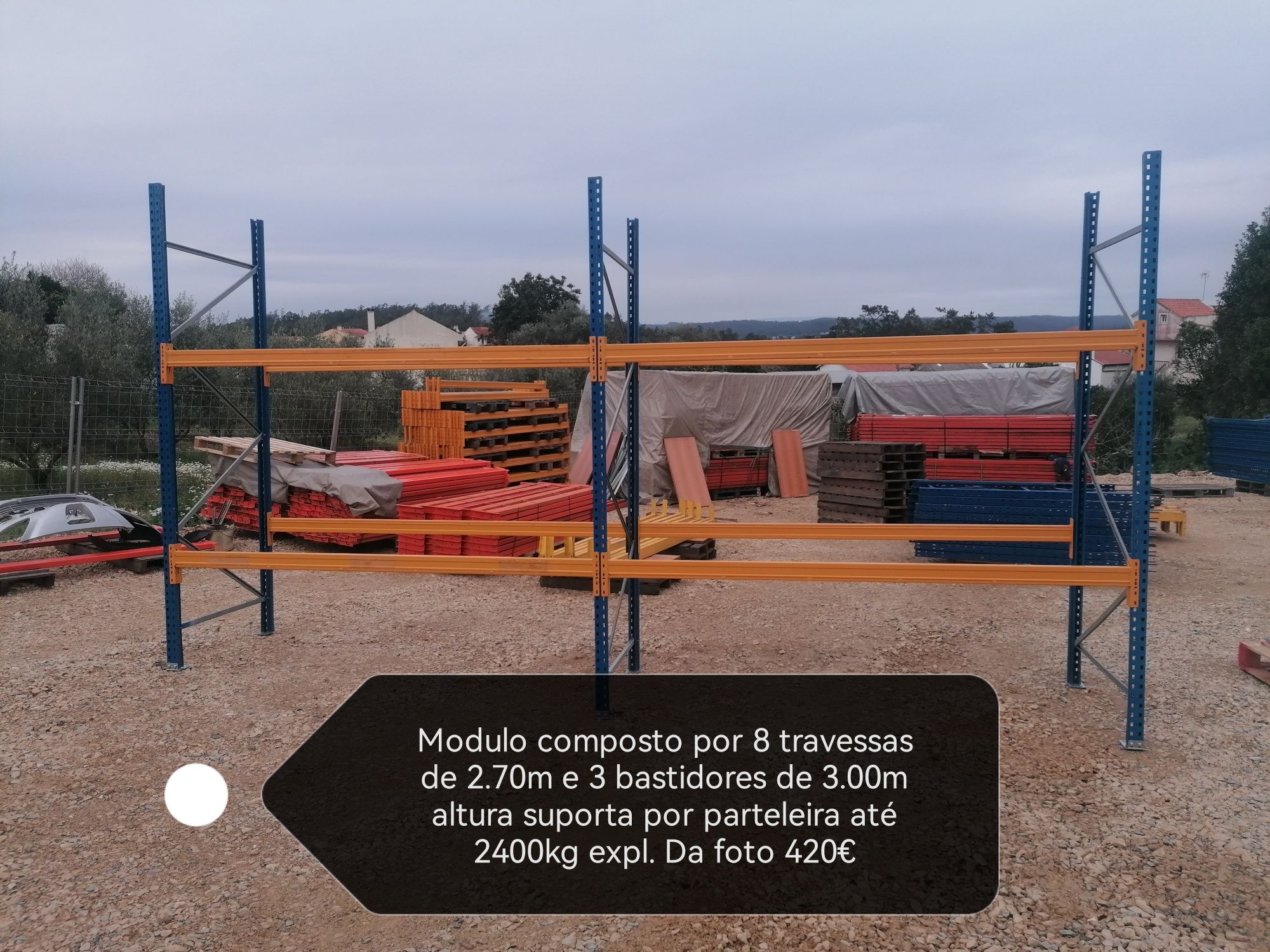 Racks, parteleiras industriais, estantes de armazém