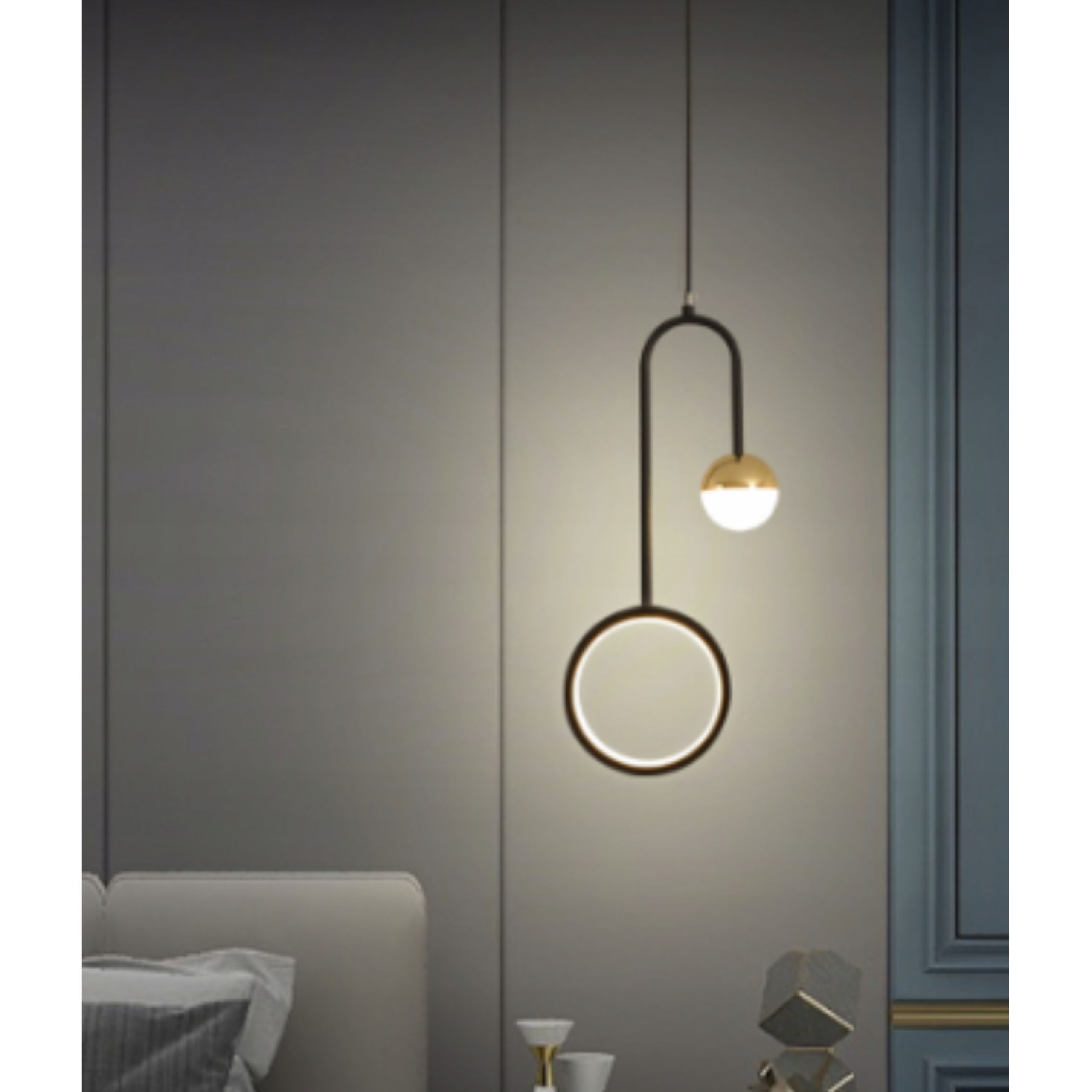 Kinkiet Led Ścienny Wewnętrzny Lampa Ścienna B.neutralna Do Salonu Łaz