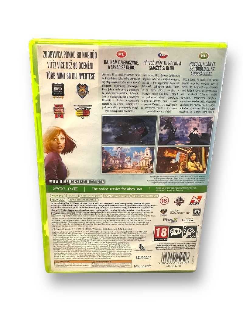 Gra Bioshock Infinite XBOX 360