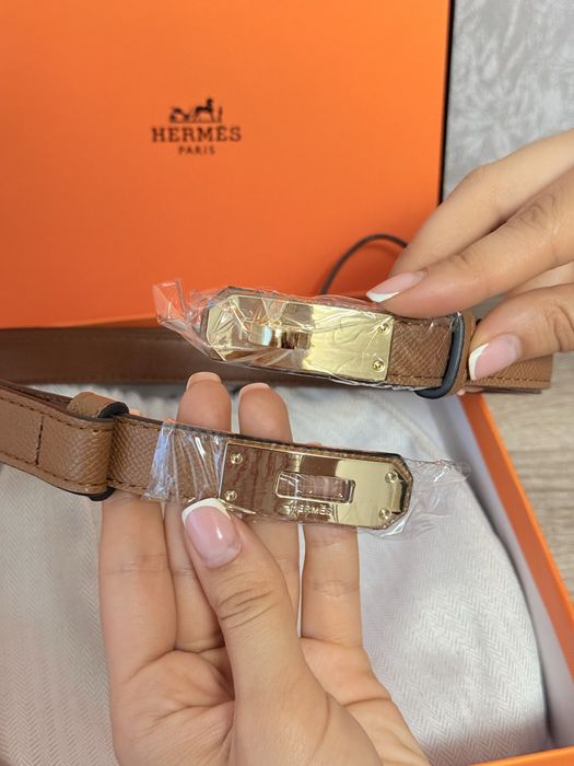Ремень коричневий Hermes
