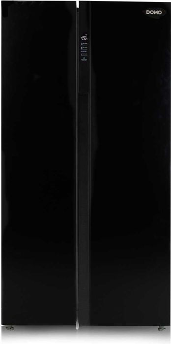 Lodówka DOMO DO934SBS Side by side czarna