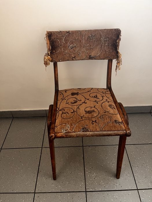 Prl Krzesło Bumerang Gościcińska Fabryka Mebli lata 60 vintage