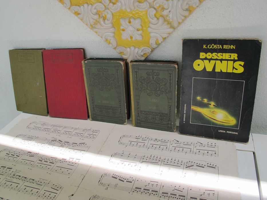 Livros Antigos - Eça de Queiroz, Victor Hugo e K.Gosta Rehn